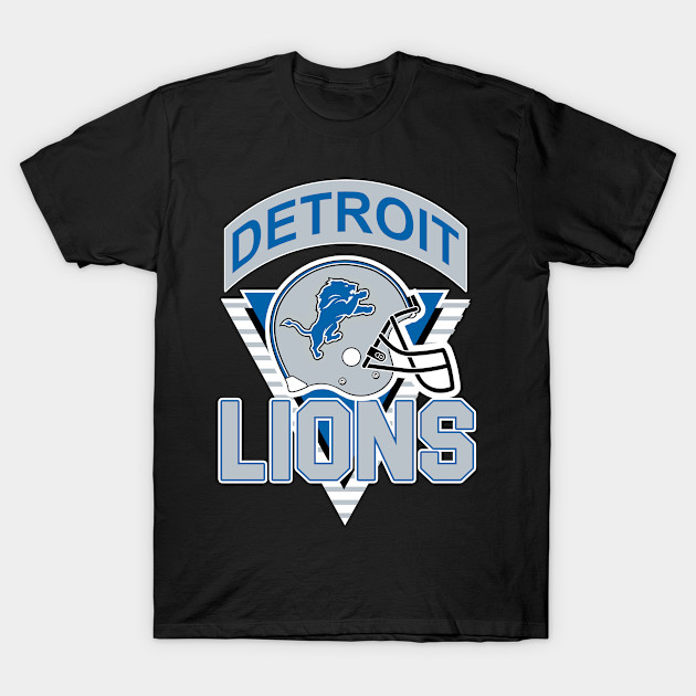 Vintage Retro Detroit Lions by natearmbruster